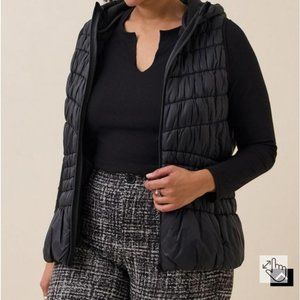 **Final Price** Torrid nylon puffer vest size 3 (3x)